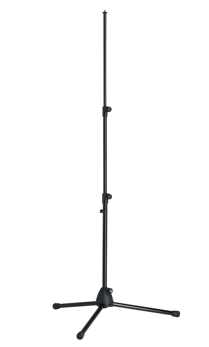 Plateau Noir K&M 12225 - 25x33 Cm, Pour Trépieds Jusqu'à ø3 Cm, Avec Porte-boisson