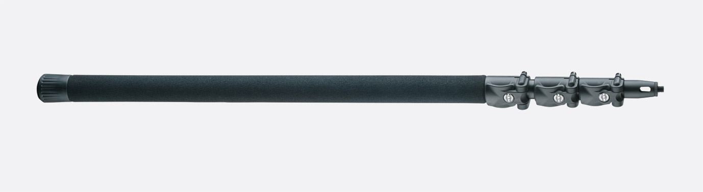 Generic Baton Perche 3 M Pour Micro De Tournage / Aluminium – Noir