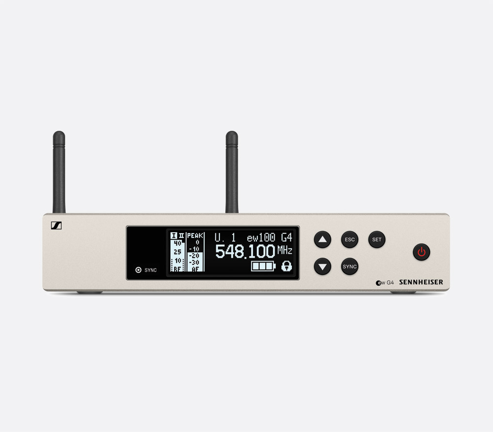 SENNHEISER SK 100 G4 EMETTEUR HF DE POCHE 823865MHz, canal 69/70