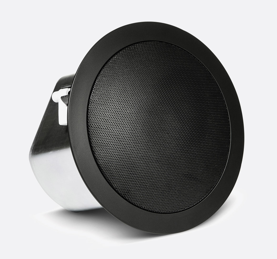 Grille TLHP pour haut-parleur 12 pouce, diamètre extérieur 310 mm, acier  épais finition noire, trous