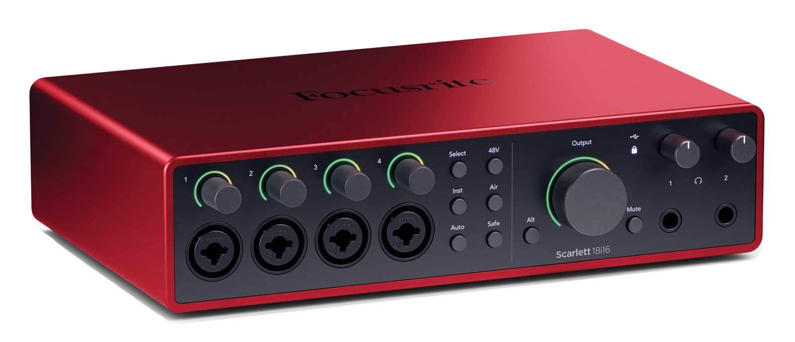 Focusrite Scarlett 2i2 Édition Anniversaire - Interface Audio USB 2 Entrées/2 Sorties - Édition Limitée Bleu ISA Avec Logiciels